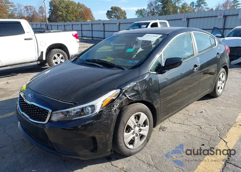 2018 Kia Forte Lx from USA, damaged, VIN 3KPFK4A74JE222332